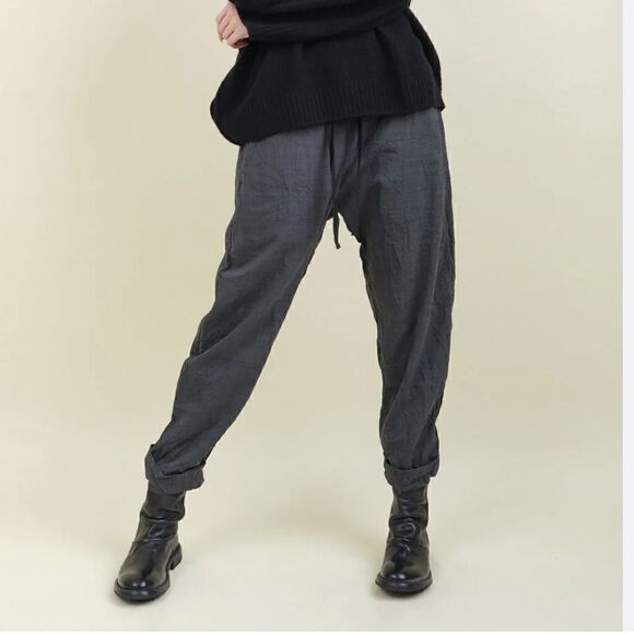 Pas de Calais Pants - NWT Pas De Calais High Waist Tapered Leg Linen Blend Pants